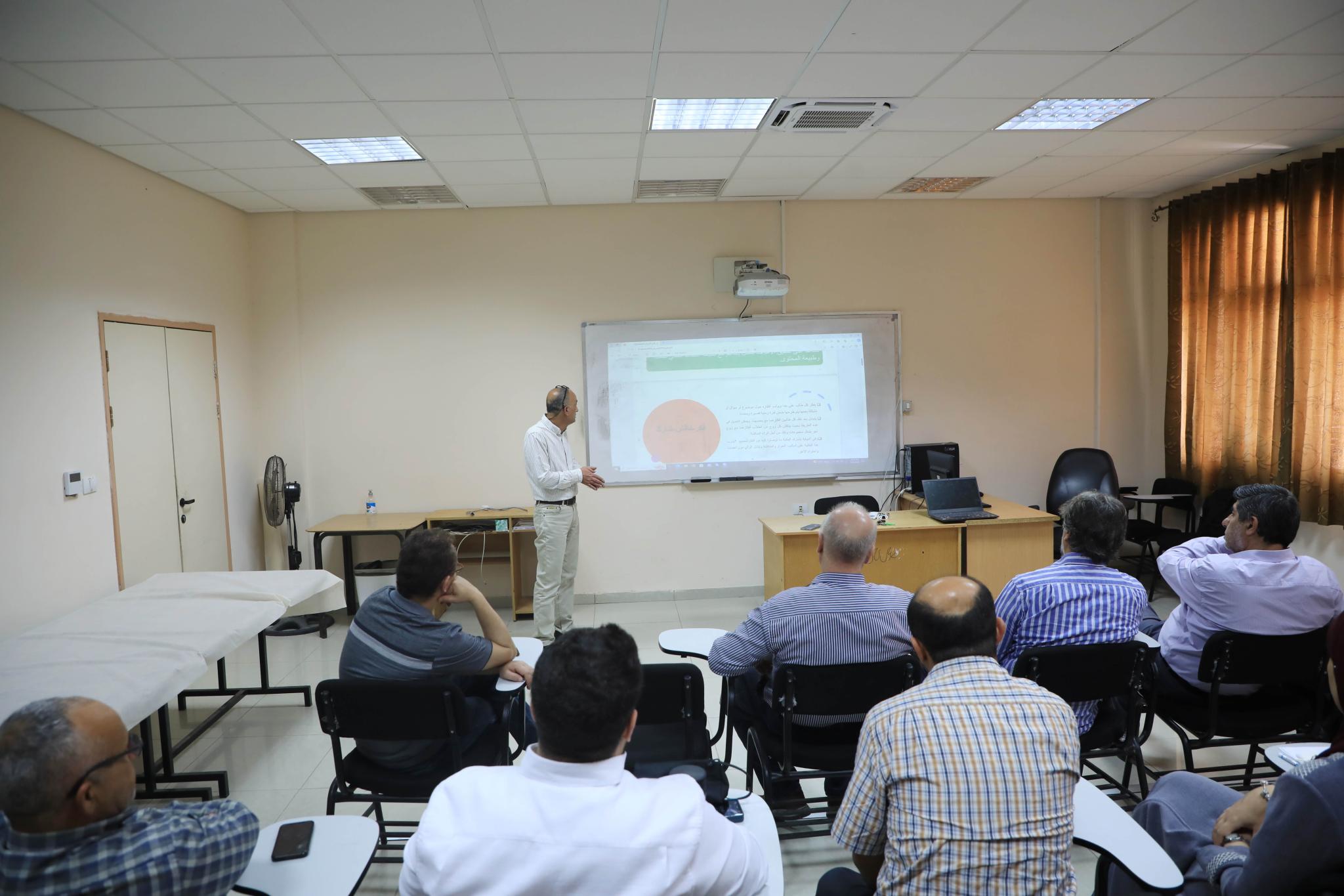 The AAUP Faculty of Business Holds a Workshop on Modern Teaching Methods