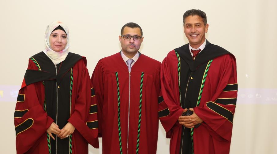 Defense of a Ph.D. Dissertation by Researcher Ibaa Abd Al Raziq Daasan in the Nursing Program
