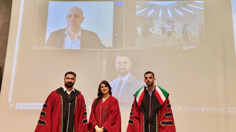 Defense of a Master’s Thesis by Haneen Ghosna in the Contemporary Public Relations Program