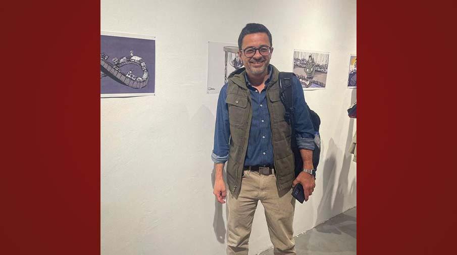 AAUP’s Academician and Cartoonist Mohammad Sabaaneh Participates in the Prishtina Comics Festival in Kosovo and Delivers Lectures at the University of the Arts in London and the University of Copenhagen in Denmark