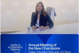 Dr. Iriqat, Professor of Diplomacy at AAUP, Participates in the World Economic Forum in China