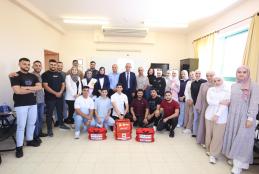 AAUP Concludes the First Aid Course for Students of the Faculty of Allied Medical Sciences
