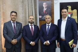 The AAUP President Visits the Governor of Jenin to Enhance Cooperation